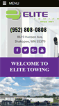 Mobile Screenshot of elite-towing.com